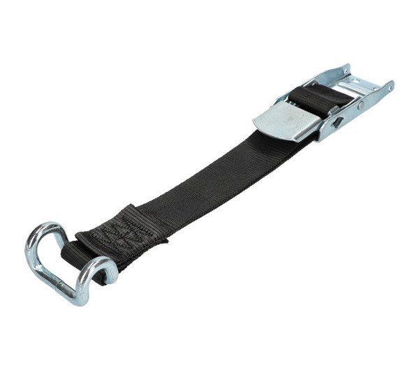 Tensys® · 50mm · Curtainside Bottom Strap Assembly · Closed Rave Hook + OC Buckle