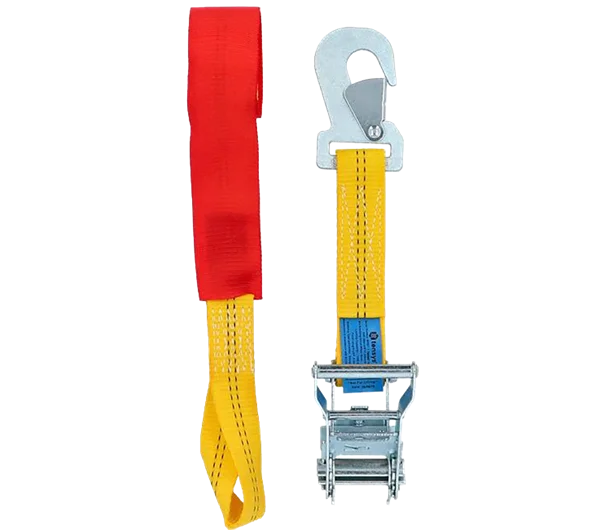 35mm · 2000daN · Motorcycle Recovery Strap · Flat Snap Hook + Twisted Loop