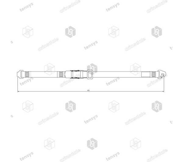 50mm · 700daN · OB+TBS · Curtainside Internal System · Combi Hook + Snap Hook