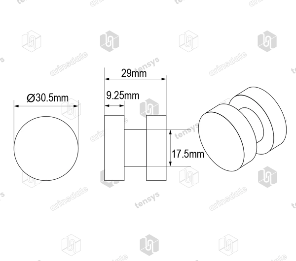 Bobbin Roller Only · Blue