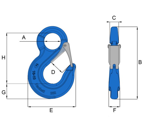 Hack10 Eye Sling Hook