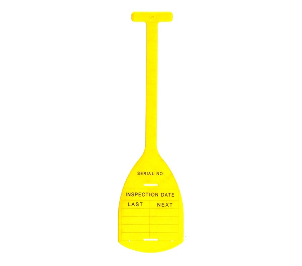 Lifting Gear Tags · Sling ID Tie Tag · Yellow