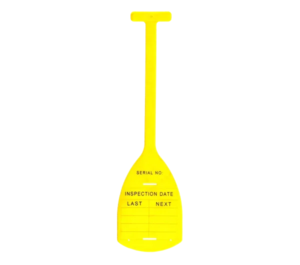 Lifting Gear Tags · Sling ID Tie Tag · Yellow