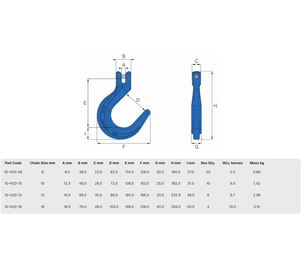 Hack10 Clevis Foundry Hook