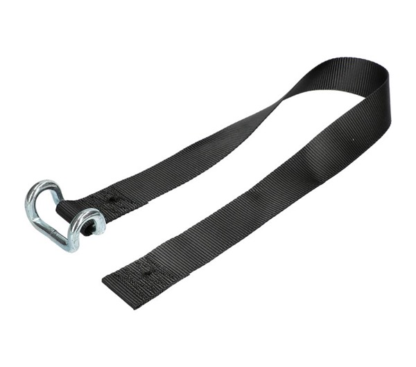 Tensys® · 45mm · Curtainside Bottom Strap · Closed Rave Hook · Black