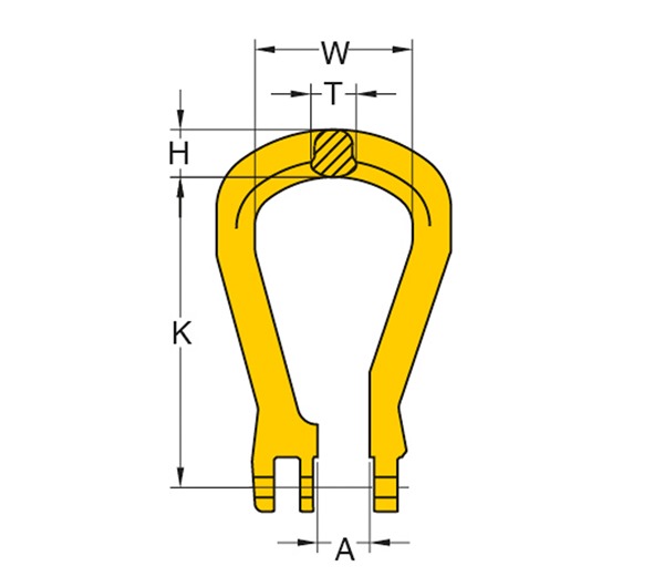 Yoke 8-051 G80 Coupling Master Link