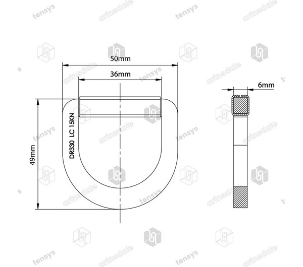 Tensys® · 35mm · 3000daN · Delta