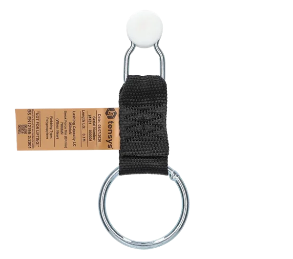 75mm O Ring · Curtainside Extension Strap · Waisted Ring & White Roller