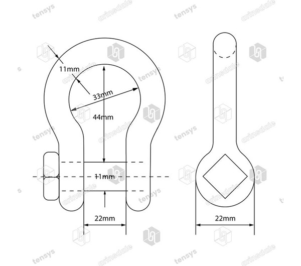 Bow Shackle · Safety Pin