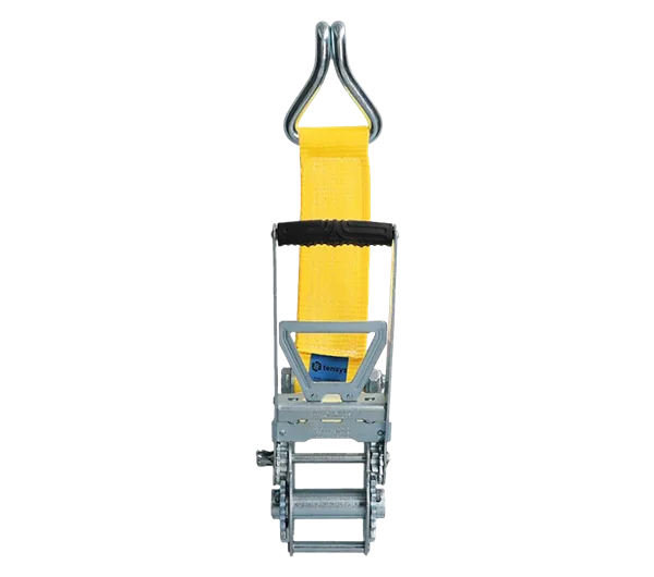 75mm · 10,000daN · EK · Ratchet & Tail Strap · Claw Hook