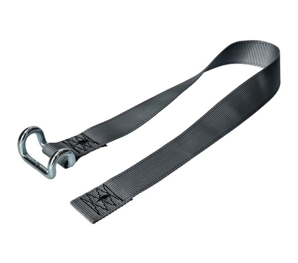 Tensys® · 45mm · Curtainside Bottom Strap · Closed Rave Hook · Grey