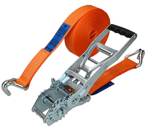 Geared Ergo Ratchet Strap STF 950daN Claw Hook - 10.0 metre