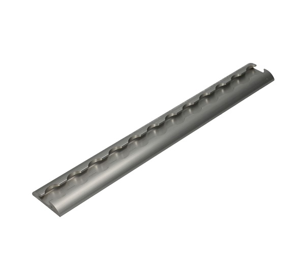 Extruded Aluminium Captive Track 3.3mm Gauge - 3.0 metre