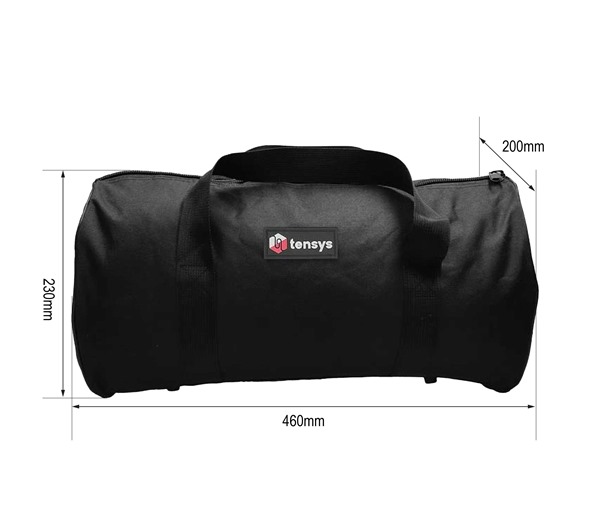 Tensys® · Holdall Storage Bag · Black