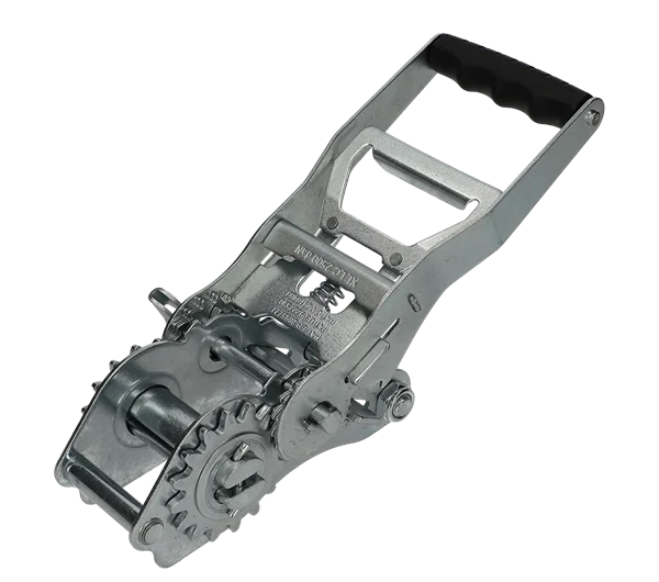 Geared Ergo Ratchet Buckle STF 650daN (kg)