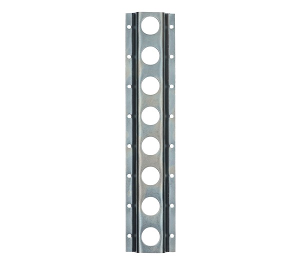 Tensys® · 1805 Style Zinc Plated Anchor Track, 25mm Holes - 3.05m