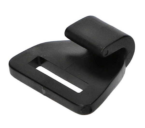 Tensys® · 25mm · Black Nylon Cord Hook