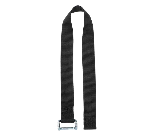 50mm · Curtainside Bottom Strap · Closed Rave Hook · Black