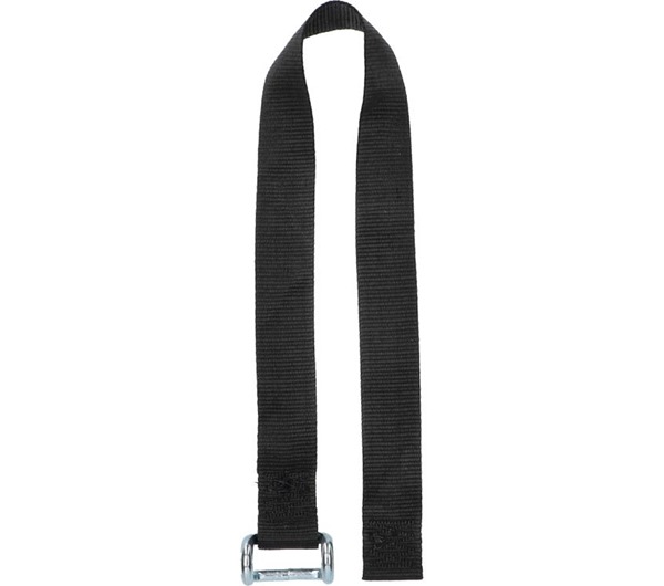 Tensys® · 50mm · Curtainside Bottom Strap · Closed Rave Hook · Black