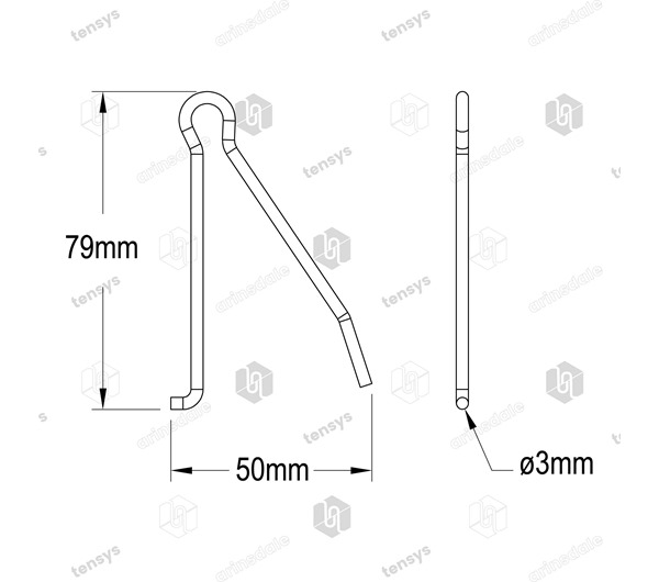 Spring Pin to suit Lawrence David Locking Buckles