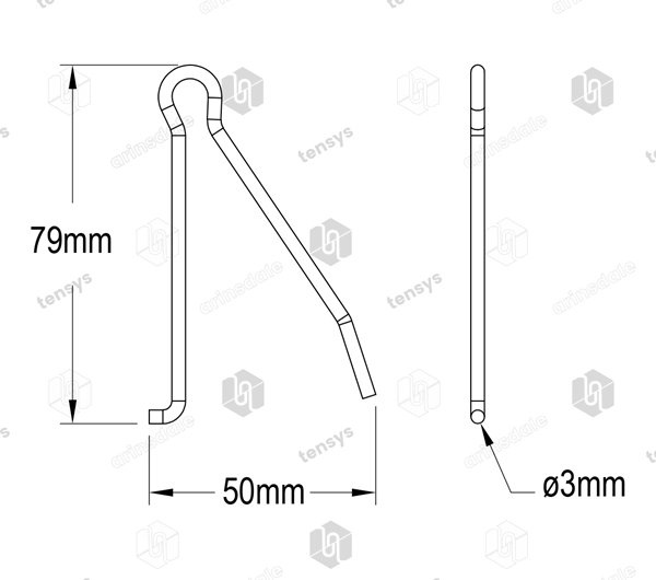 Spring Pin to suit Lawrence David Locking Buckles