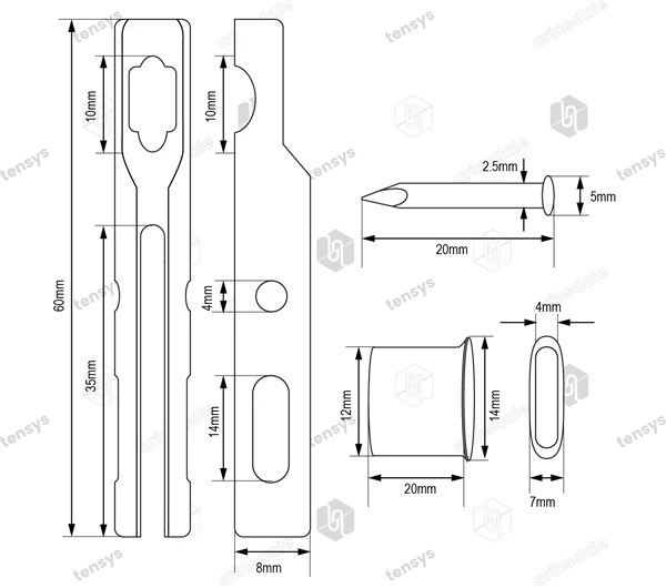 TIR Cable End Terminals