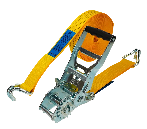 Geared Ergo Ratchet Strap STF 650daN Claw Hook - 10.0 metre