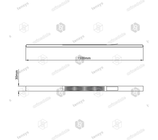 Tensys® · 30mm · 1.0 Tonne · Flat Web Sling - Endless