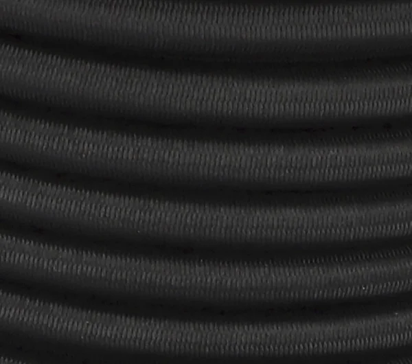 Elastic Shock Cord · Black · 12mm