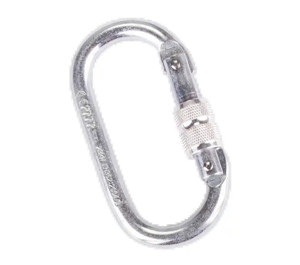 17mm RidgeGear RGK1 Steel Screwgate Karabiner