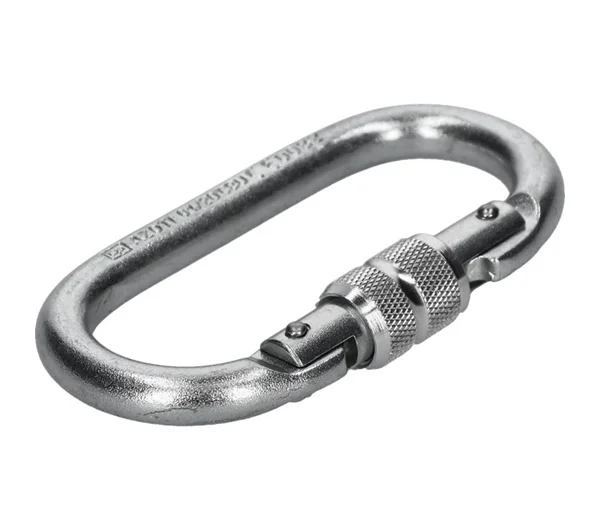 17mm RidgeGear RGK1 Steel Screwgate Karabiner