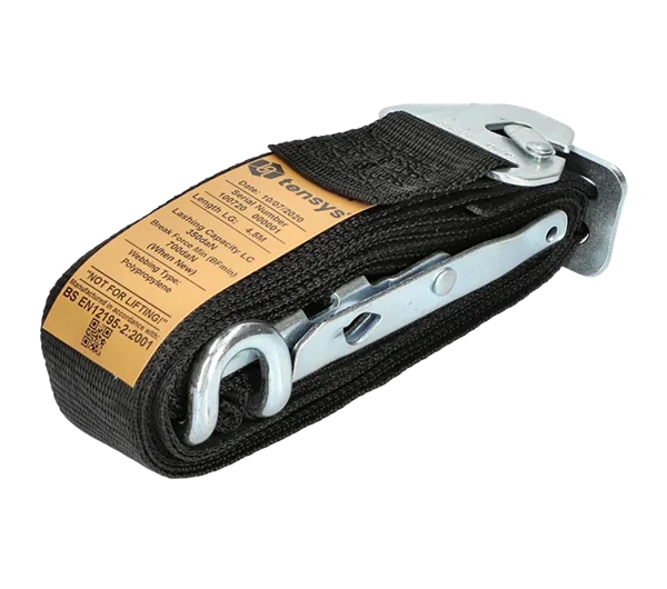 50mm · 700daN · OB+TBS · Curtainside Internal System · Closed Rave Hook + Snap Hook