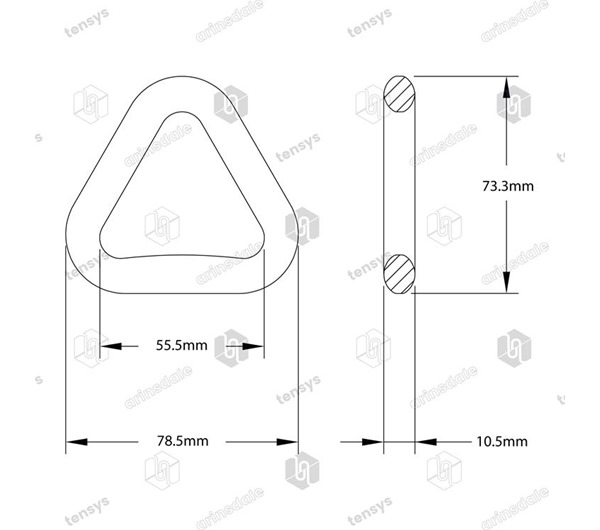 Tensys® · 50mm · 5000daN · Delta