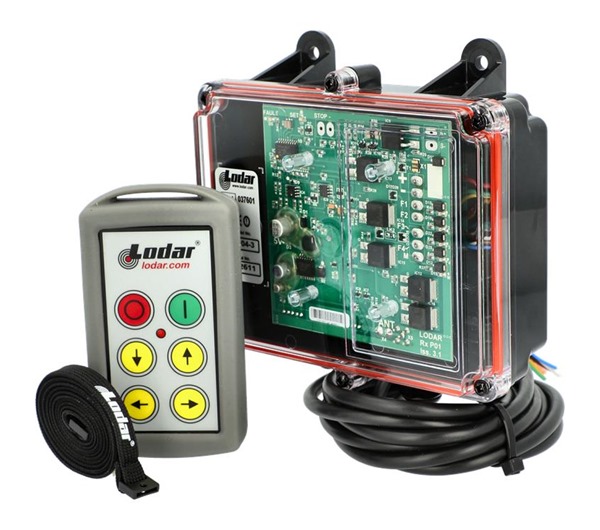Lodar · Wireless Radio Remote System · 4 Function Receiver & Transmitter