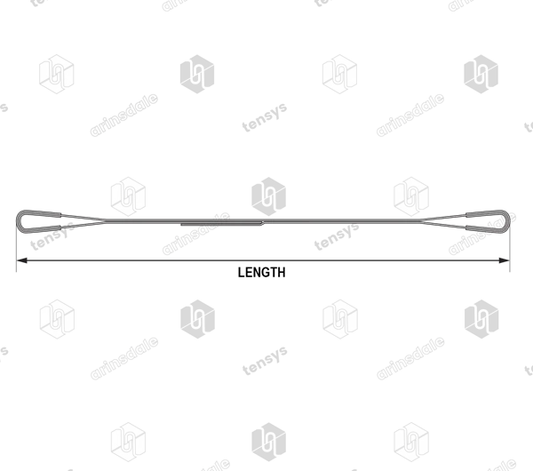 3.0 Tonne · Flat Web Slings - Duplex