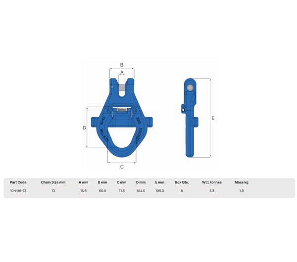 Hack10 Clevis Skip Hook