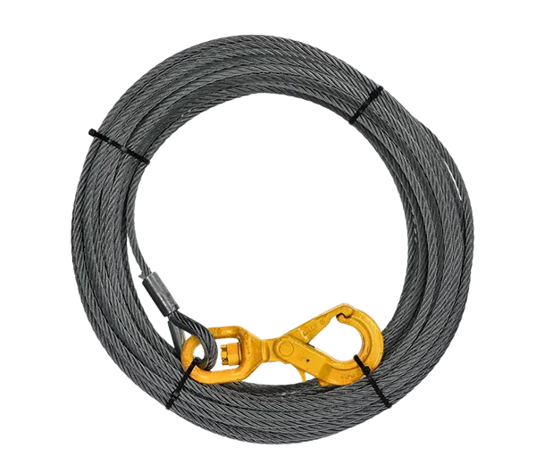 Premier Winch Wire Ropes · Eye Swivel Self Locking Hook