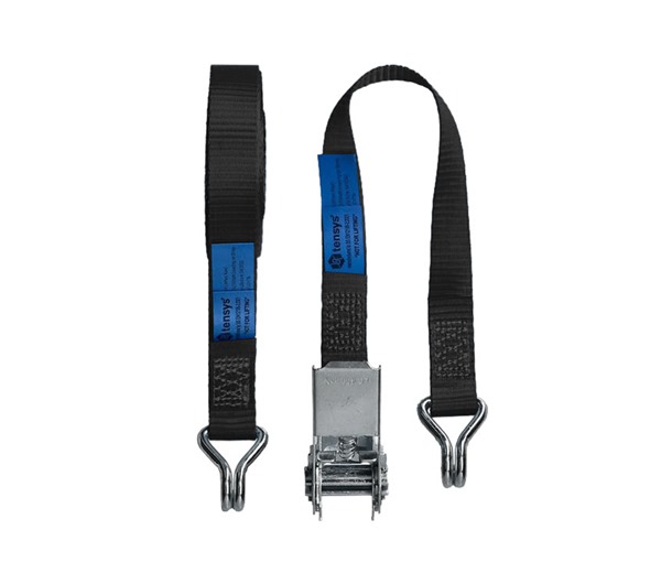 Tensys | 25mm | 800kg (daN) | Ratchet Strap | Claw Hooks