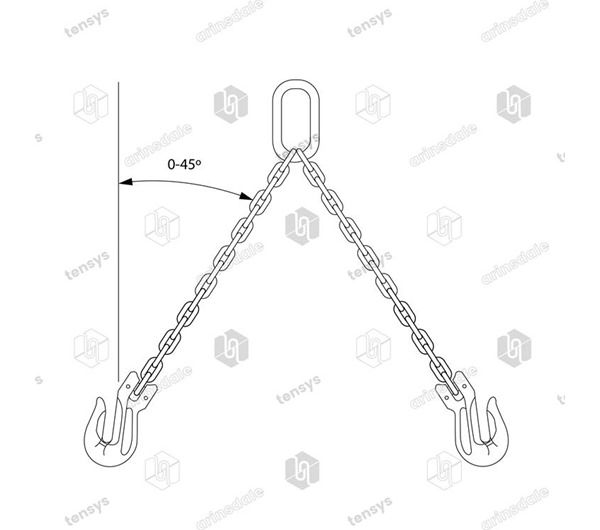 Tensys® · Xona · Grade 8 · Winch Brothers - Chain · 10mm
