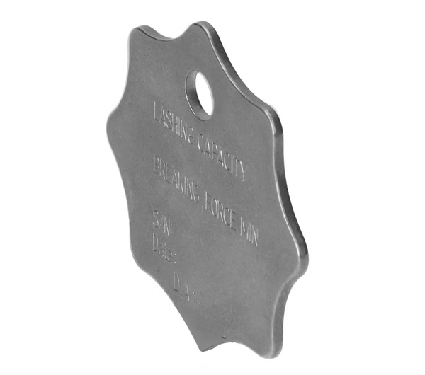 Tensys | LCTAGAL | Aluminium ID Tag for Lashing Chains