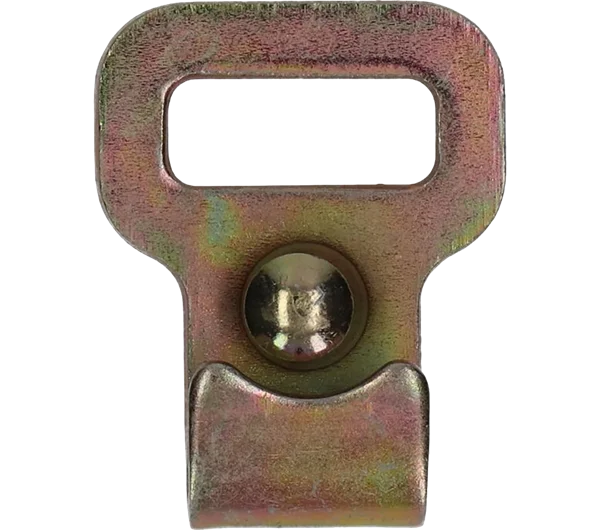 25mm · 1500daN · Flat J-Hook · Push Button Spring Catch