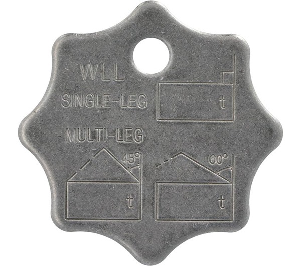 Hackett · Chain Sling ID Tags · Grade 8