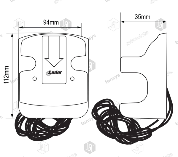 Lodar · Locator for all Standard and IP Series MIRCO SWITCH