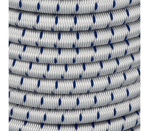 Tensys® · Elastic Shock Cord · Blue & White · 12mm