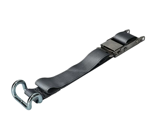 45mm · Curtainside Bottom Strap Assembly · SS Locking OC Buckle + Closed Rave Hook