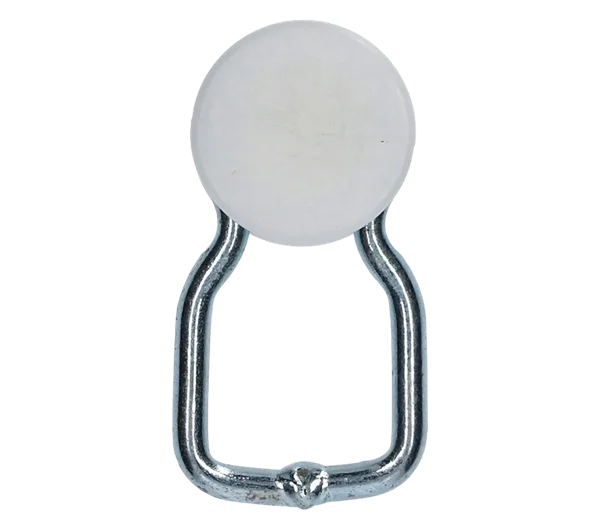 Bobbin Roller with Waisted Ring · White