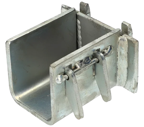 Load Bar Cups to suit 60mm x 40mm x 100mm E Track - Clip Side Only