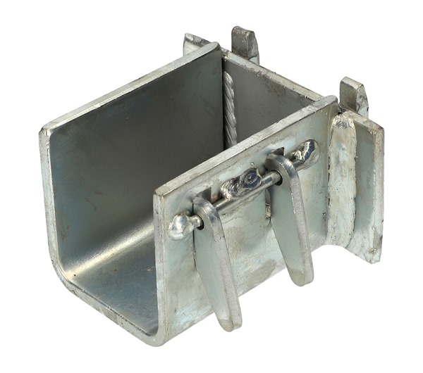 Tensys® · Load Bar Cups to suit 60mm x 40mm x 100mm E Track - Clip Side Only