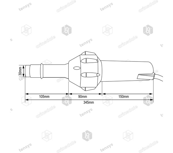 Leister Triac ST Hot Air Gun - 120V