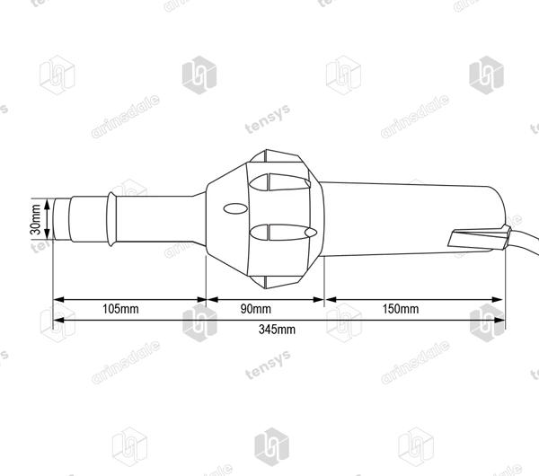 Leister Triac ST Hot Air Gun - 120V